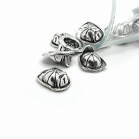1, 4, 20 or 50 Pieces: Antique Silver Fireman Helmet, 3D Charms