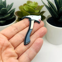 1, 4 or 20 Pieces: Bloody Axe Halloween Pendants