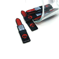 1, 4 or 20 Pieces: Punk Bloody Birthday Lipstick Charms - Double Sided