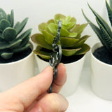 1, 4 or 20 Pcs Green Acrylic Snake Pendant