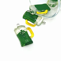1, 4, or 20 Pieces: St. Patrick's Day Beer Pendant