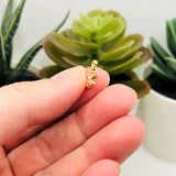 1, 4, 20 or 50 Pieces: Tiny Pink Flower Charms
