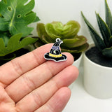 1,4 or 20 Pieces Bad Witch Hat Charms
