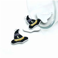 1,4 or 20 Pieces Bad Witch Hat Charms