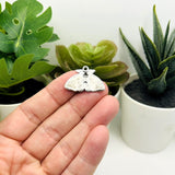 1, 4, 20 or 50 Pieces: Silver Lunar Moth Charms