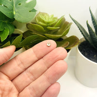 4, 20 or 50 Pieces: Tiny Diamond Rhinestone Charms