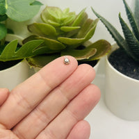 4, 20 or 50 Pieces: Tiny Diamond Rhinestone Charms