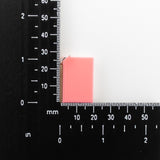 3D Pink Book Charms, 27x18mm