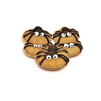 1, 4 or 20 Pieces: Halloween Spider Cookies Pendant - Double Sided