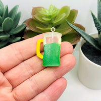 1, 4, or 20 Pieces: St. Patrick's Day Beer Pendant