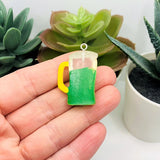 1, 4, or 20 Pieces: St. Patrick's Day Beer Pendant