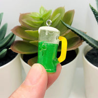 1, 4, or 20 Pieces: St. Patrick's Day Beer Pendant