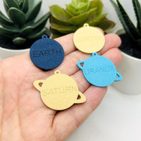 9 Set of Planets - 33x28mm