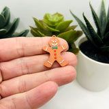 Gingerbread Man Charm, 20x28mm