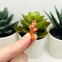 Gingerbread Man Charm, 20x28mm