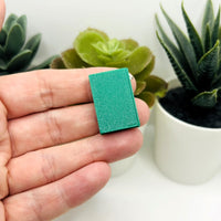 3D Green Book Charms, 27x18mm