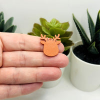 Rudolph Reindeer Charms, 21x25mm