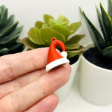 Christmas Santa Hat Charms, 20x19mm