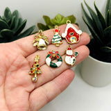 Enamel Christmas Mix Charms, 40 pcs - 20 styles