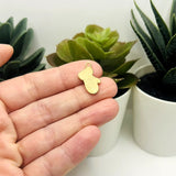 Red Mitten Christmas Glove Charms, 19x11mm