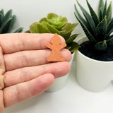 Gingerbread Woman Charm, 20x28mm