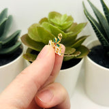 Enamel Noel Christmas Charms, 15x19mm