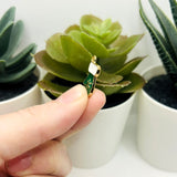 Green Mitten Christmas Glove Charms, 19x11mm