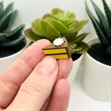 Yellow Cake Chocolate Frosting Charms, 20x15x13mm