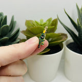 Christmas Cat Charms, 25x15mm