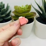 Strawberry Cake Pink Frosting Charms, 20x15x13mm
