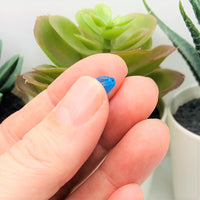 4, 20 or 50 Pieces: 6x8 mm Teardrop Aqua Blue Imitation Crystal December Birthstone Beads
