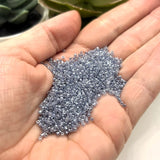 Grey 11/0 MIYUKI Delica Beads, 10g