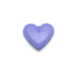 purple heart charm on a white background
