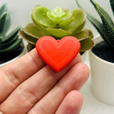 Red Heart Charms, 28x31mm