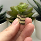 3D Toboggan Sled Charms, 25x12 mm