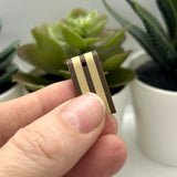 3D Toboggan Sled Charms, 25x12 mm