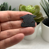 Purple and Black 2026 Graduation Cap Charms, 28x25mm