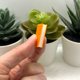 3D Orange Book Charms, 27x18mm