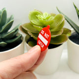 Do Not Enter Charms, 25x28mm