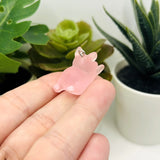 1, 4 or 20 Pieces: Pink Acrylic 3D Cute Pig Charm