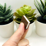 3D Brown Book Charms, 27x18mm
