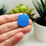 Police Badge Charm, 21x28mm