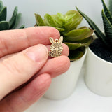 Small Easter Bunny Charms, 15x11mm