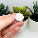 Antique Silver Graduation Day Charms, 25x22mm