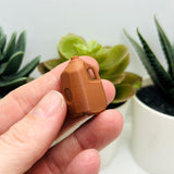 3D Miniature Chocolate Milk Jug Charms, 17x27mm
