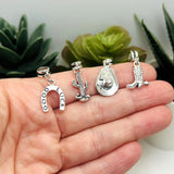 Western Mix Charm Set, 64 pieces - 8 styles
