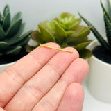 24mm, 20g, Gold Plated Head Pins