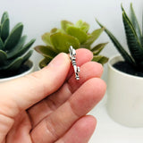 Skull Skeleton Key Charms, 9x26mm