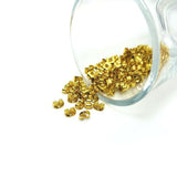 5mm gold plated butterfly earring backs and replacement earring stoppers for stud earrings and jewelry making.
