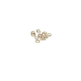 3mm, 24g, Light Rose Gold Plated Open Jump Rings